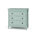Kelly 3 Drawer Bedside Table