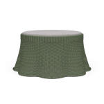 Newport Rattan Ottoman W/ Cushion Ottomans & Poufs Bramble 12