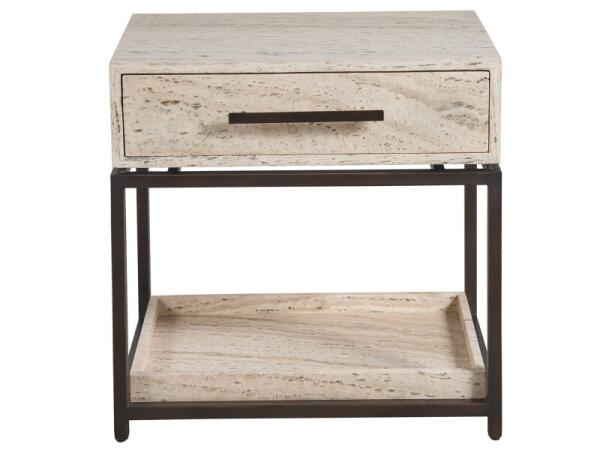 Modern Dove Nightstand - Image 3