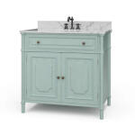 Nantes Single Vanity W/ Sink & Marble Top