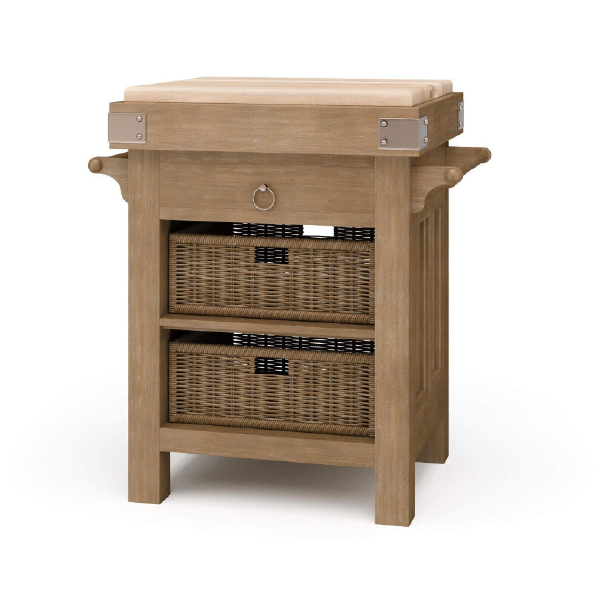 e26e1f75bf42d9b8dd368abfcec2c51e Sonoma Island W/ Rattan Baskets - Image 1