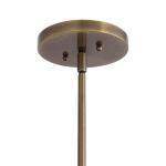 Calix, 1 Lt Pendant Lighting Brass / Gold 16