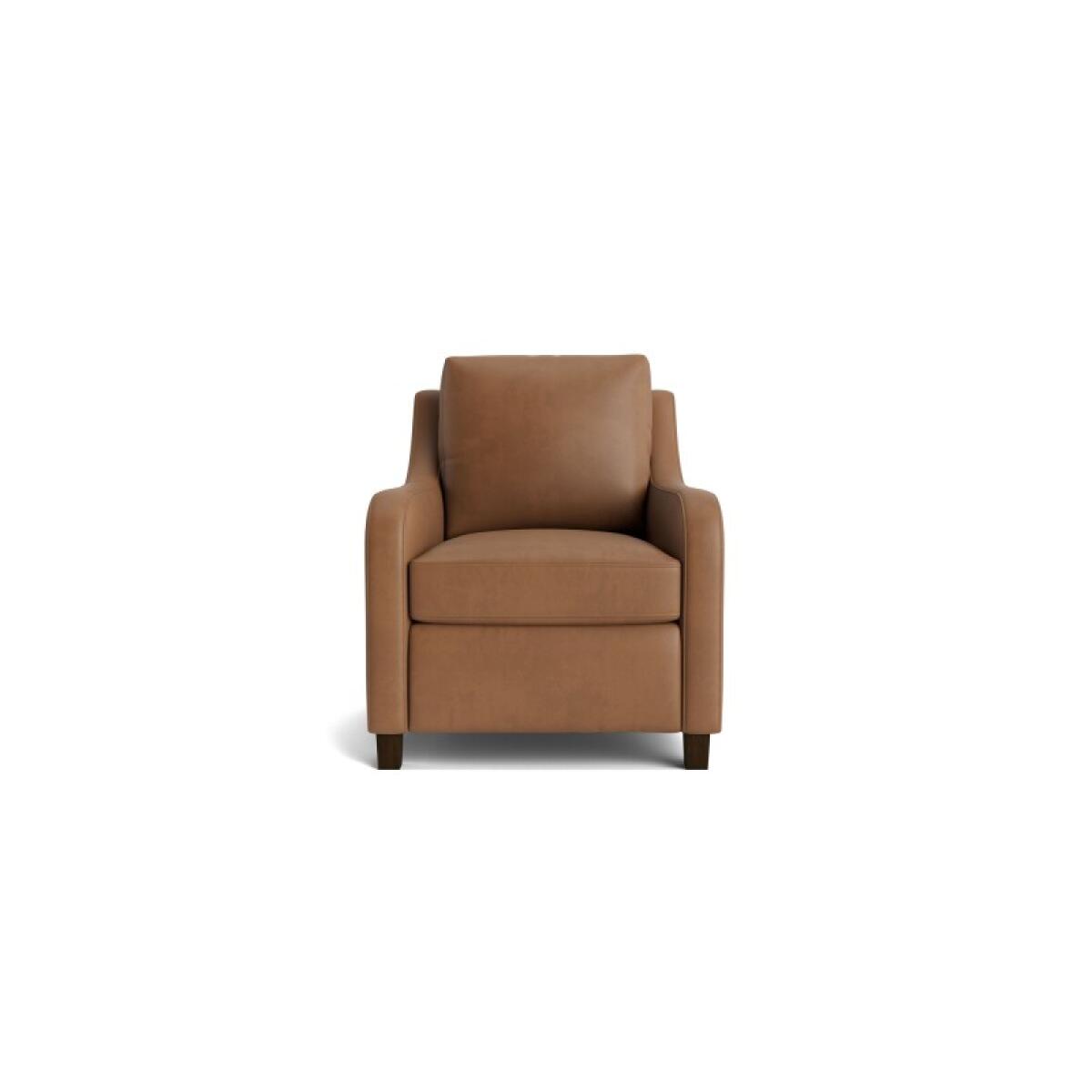 e2af74dd32f996917d0905ace36734da Scarlett Slope Arm Leather Accent Chair - Image 1