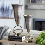 Large Aubergine Sculptural Votive Holder Accessories Accessories 14