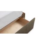 Manhattan Leather Upholstered Storage Bed - Image 5
