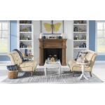 Vintage Market AT Round End Table Picket Fence CLH4012-700 - Image 4