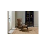 Maris Leather Manual Recliner with Wood Frame Recliners Bassett Furniture 15