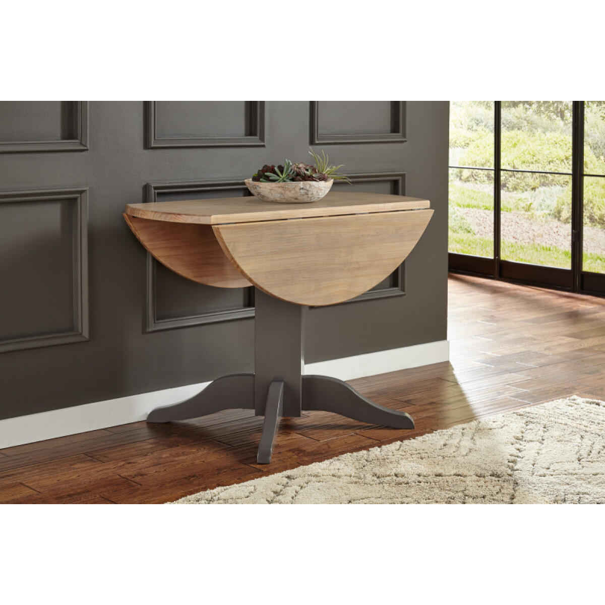 e325df2cfa3d7f04ade75114496d0cd9 Port Townsend 42 Drop Leaf Table - POTSP6100 - Image 1