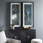 Glimmering Agate Framed Prints, S/2 - Image 3