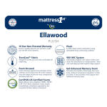 Ellawood Plush Mattress 1st 15