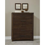 Crafted Cherry Bedroom by Ben & Erin Napier CHEST – 5 DRWR Chests Brown 14