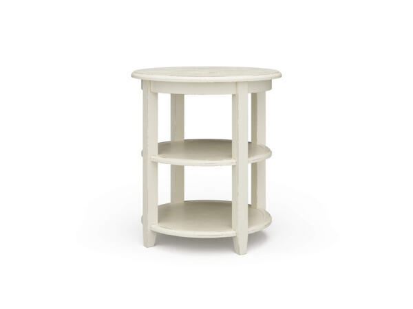 Luna Round 3 Tier Side Table Chairside Tables Bramble