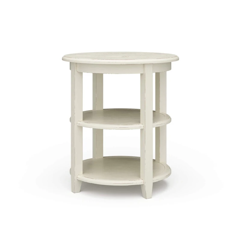 e3cf2ea217bc190c416708f0a5b21f8d Luna Round 3 Tier Side Table - Image 1