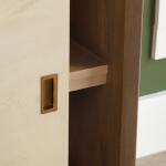 Langley Two-Door Sideboard Dining Storage Brown 11