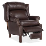 Chippendale Reclining Wing Chair - Image 5