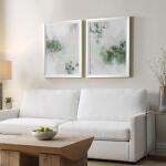 Custom Lilypond Dream Framed Prints, S/2 - Image 3