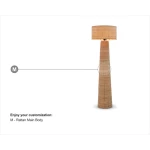 Uluwatu Rattan Floor Lamp - Image 2