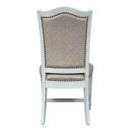 Abbey Park Upholstered Side Chair (RTA) Chairs & Benches Antique White & Weathered Brown 15