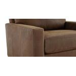 True Custom™ True CustomÂ® Leather Track Arm Chair and a Half Chairs Bassett Furniture 19