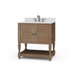 Cottage Guest Vanity W/ Sink & Marble Top