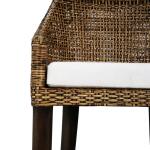 Savanah Rattan Counter Stool W/ Seat Cushion - Image 10