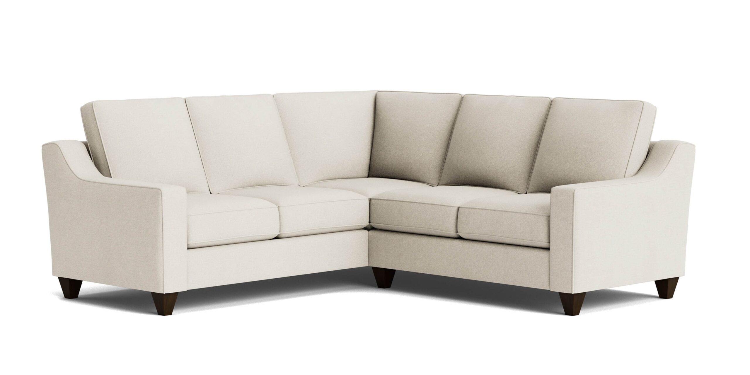 e442098f0ef2d37dc9fc909c8251ce31 True Custom™ True Custom® Wide Slope Arm L-Shaped Sectional - Image 1