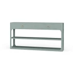 Corte Open Console Table W/ 2 Drawers