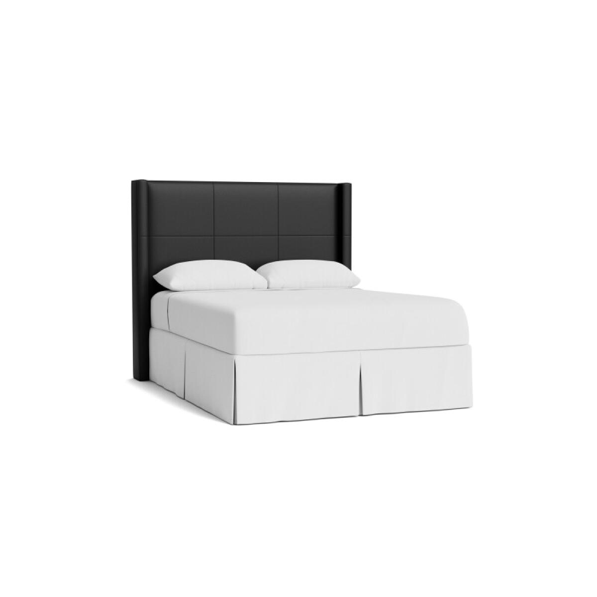 e488f32dcb24b141204020f0f8cab435 Dublin Leather Upholstered Bed - Image 1
