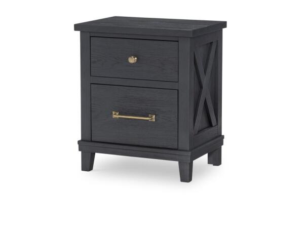 Night Stand Black Finish Youth Nightstands Black