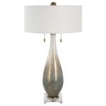 Cardoni Table Lamp, Smoke Lighting Gray 17