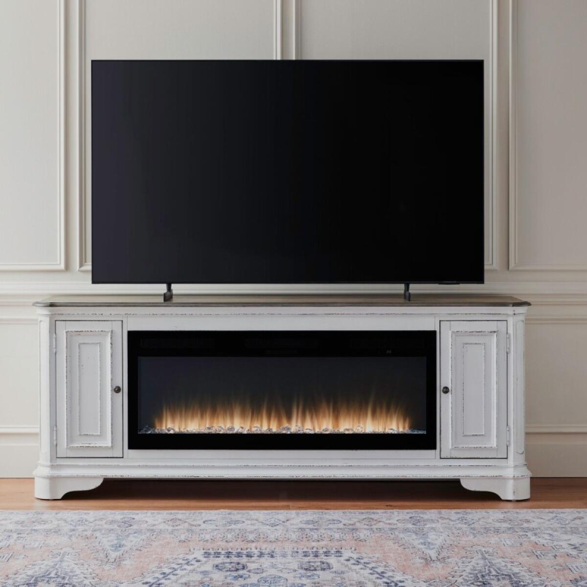 e4a7794db5a38592d20cf79929d46eee Fireplace TV Consoles 244 82 Inch Console w/ Fire FTS - Image 1