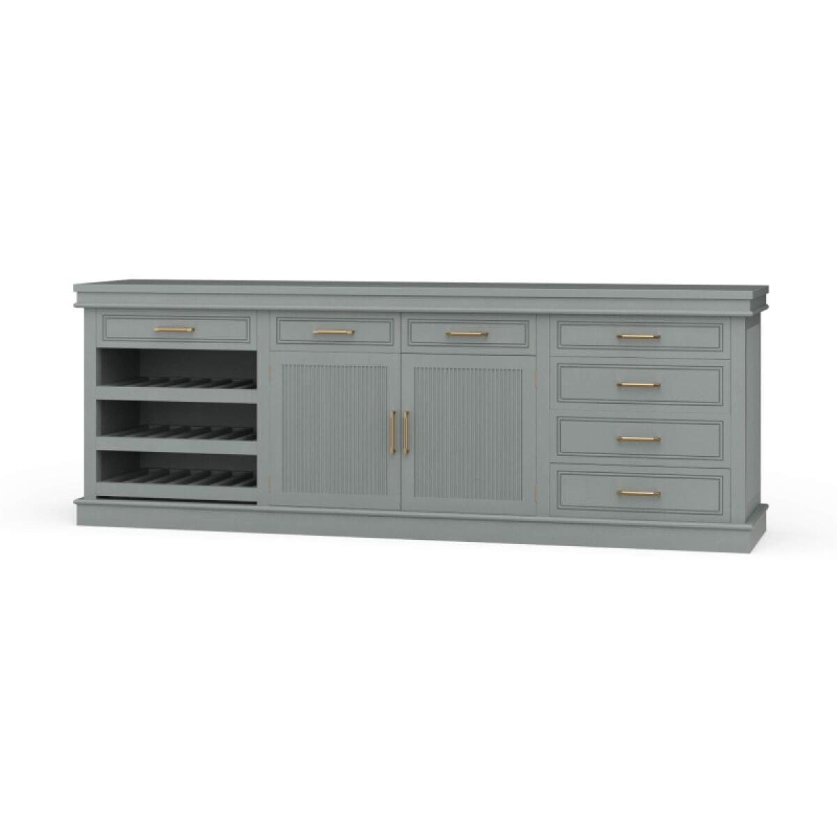 e4fd1b3df48514d43dc33135a6096a2e Kraton Buffet W/ Wine Rack - Image 1