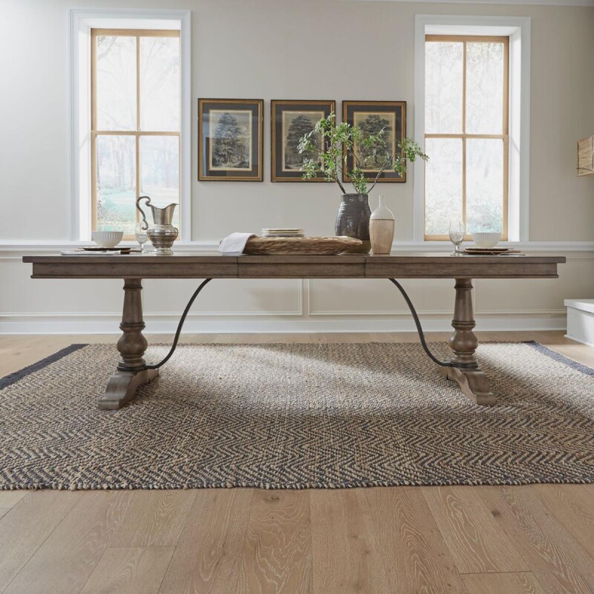 e51c425f8e1a031d2ae3a9041a45ba94 Trestle Table Base - Image 1