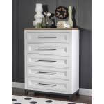 1568 Dutton LK Five Drawer Chest - Image 3
