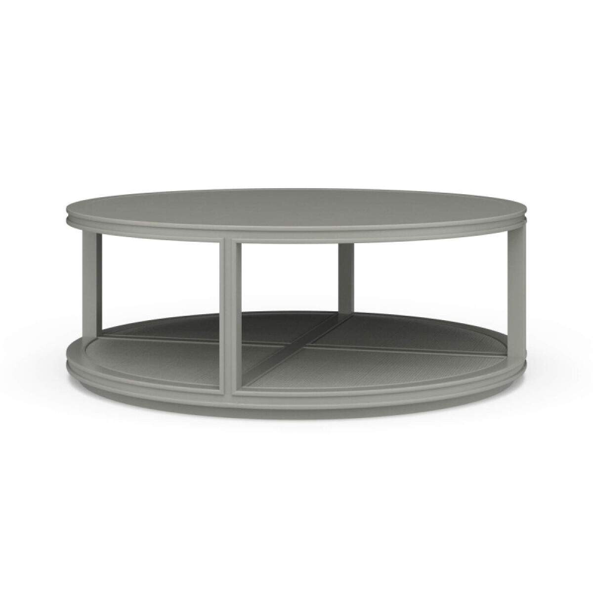 e53b0a53a6e1bf2c38e644204e92ccc0 Cohan Round Coffee Table W/ Rattan - Image 1