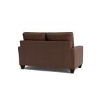 True Custom™ True Custom® Leather Large Track Arm Loveseat - Image 10