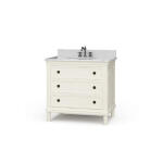 Hayward Single Vanity W/ Sink & Marble Top