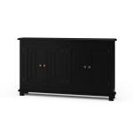 Osborne Narrow 4 Door Sideboard Dining Storage Antique French Oak 25