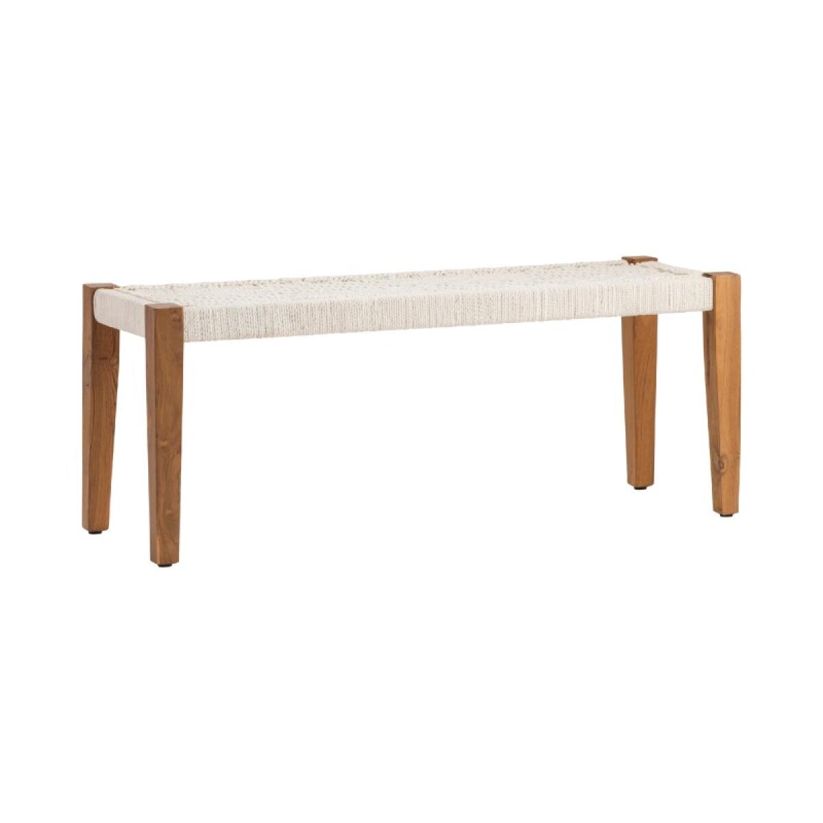 e5cd927e3468744bc75f7586bf37bed1 Bengal Manor Jute Bench - Image 1