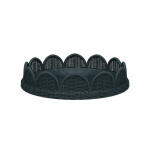 Scalloped Round Rattan Tray Accessories Accessories 15