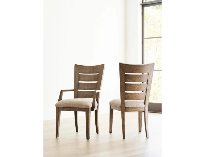 e60490d1fc9ae3e7ff4d3ed5eb4a744f Skyline Ladder Back Arm Chair - Image 1