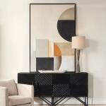 Western Hemisphere Hand Painted Canvas - Image 2