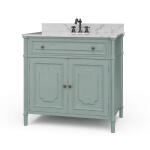 Nantes Single Vanity W/ Sink & Marble Top