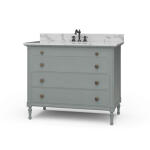 Carrington Single Vanity W/ Sink & Marble Top - Image 3