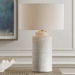 Crimp Table Lamp Lighting Cream 13