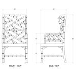 Martinique Bamboo Fauteuil Chairs & Benches Bramble 11