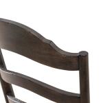 Paradise Valley Uph Ladder Back Side Chair (RTA) Chairs & Benches Brown 22