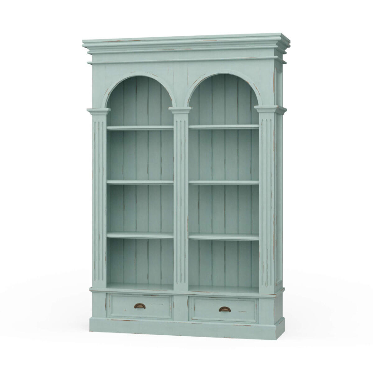 e6cc9bdb8a62c289bcb0ccf0d85c1c5b Roosevelt Double Arch Bookcase - Image 1