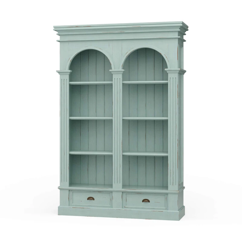 e6cc9bdb8a62c289bcb0ccf0d85c1c5b Roosevelt Double Arch Bookcase - Image 1