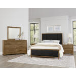 Crafted Cherry Bedroom By Ben & Erin Napier Upholstered Bed-black Fab in Full - 151-552-255-922 - Image 7